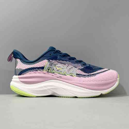 LH版本 飞流-紫蓝1155113-MTW HOKA ONE ONE SKYFLOW 舒适防滑耐磨 低帮休闲跑步鞋 女款 紫蓝