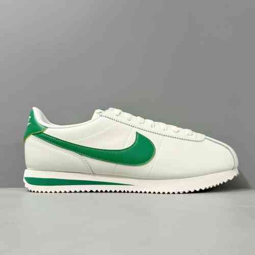 C2版本  白绿DM4044-104 Nike Cortez 轻盈防滑耐轻便 低帮 训练跑步鞋男款 白绿