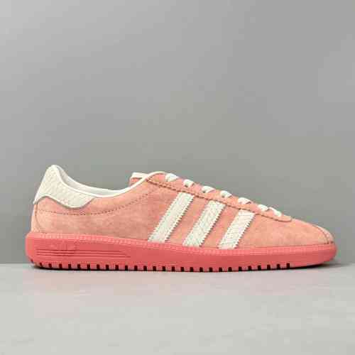 XG版本 马卡龙/粉白IF6559 阿迪达斯三叶草adidas originals Bermuda 防滑 低帮 板鞋 男女同款