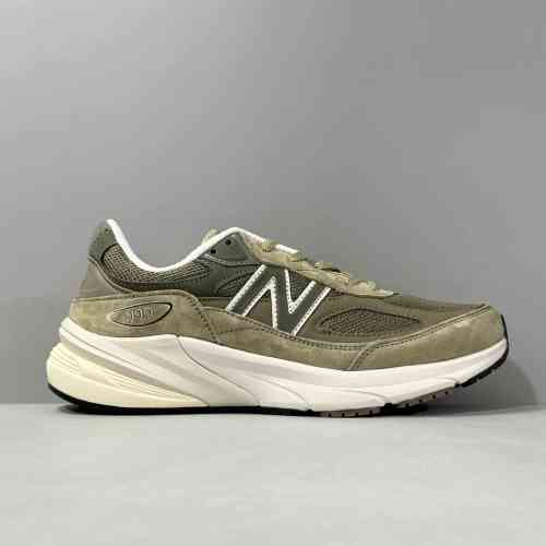 XC版本 绿棕U990TB6 New Balance NB 990 V6“True Camo”舒适时尚 网布猪皮耐磨透气 低帮 休闲跑步鞋 男女同款棕色