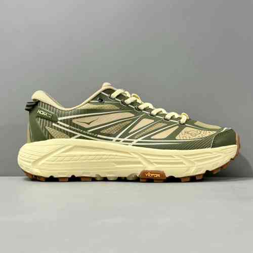 DF版本 玛法特2代/END联名/灰褐1155750-THV END. x HOKA ONE ONE Mafate Speed 2 Overland休闲美观 织物防滑耐磨 低帮 休闲跑步鞋