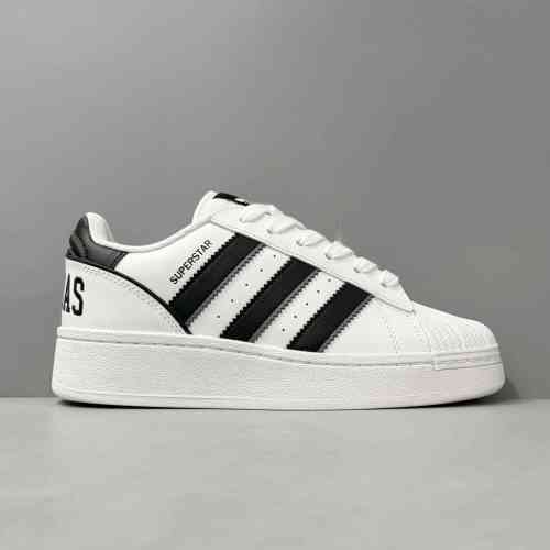 PP版本 厚底ADIDAS白IF6138 阿迪达斯三叶草adidas originals SUPERSTAR XLG 防滑耐磨增高 低帮 板鞋 男女同款