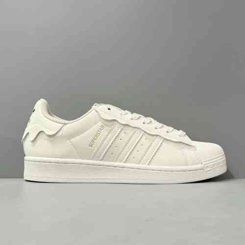 PP版本 贝壳头奶油白GW4441 阿迪达斯三叶草贝壳头 Adidas Originals Superstar潮流 低帮耐磨 板鞋