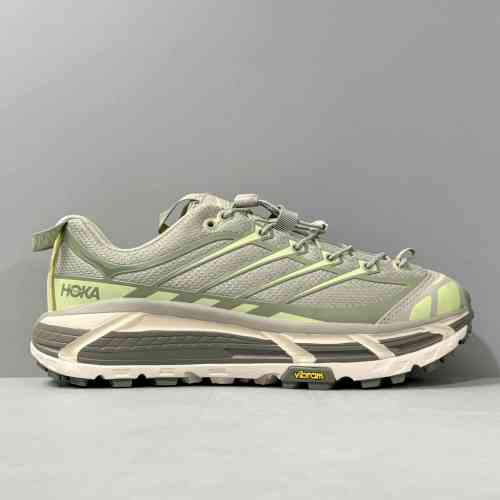 LH版本 玛法特2.5/米绿1141572-BYS HOKA ONE ONE Mafate Three 2 简约百搭舒适减震防滑 低帮 户外 越野跑步鞋 男女同款 米绿