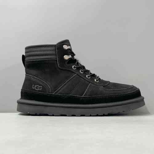 LZ版本 海兰德-黑色1097089-BLK UGG Highland-保暖防水 舒适百搭 雪地靴 男款黑色