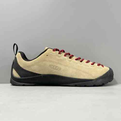 LG版本 银貂色1004347 科恩 KEEN Jasper 圆头系带 减震防滑耐磨 低帮 户外