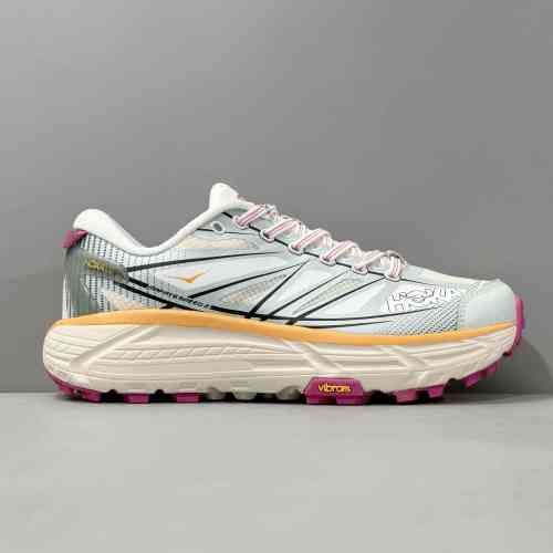 DF版本 玛法特2 白蓝1226851-WIFL HOKA ONE ONE Mafate Speed 2 飞速玛法特2 防滑耐磨 低帮 跑步鞋 男女同款