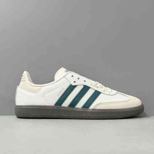 YH版本 云白绿IG1963 阿迪达斯三叶草adidas originals SAMBA OG OG 时尚潮流 轻便透气 低帮 板鞋 男女同款 云白绿