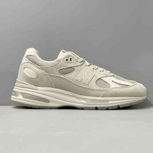 总裁版本 石头岛联名白U991SE2 STONE ISLAND x New Balance NB 991 V2 v2舒适百搭 低帮跑步鞋 男女同款 白色