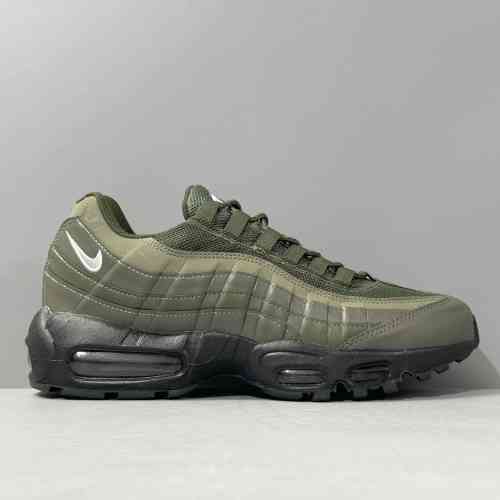 AW版本 橄榄绿DZ4511-300 Nike Air Max 95 Olive Refective舒适 精致 织物皮革减震防滑耐磨 低帮跑步鞋 男款 橄榄绿色