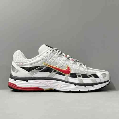 V版顶级 白红BV1021-101 Nike P-6000 舒适 百搭防滑透气轻便 低帮 休闲跑步鞋 女款 白红