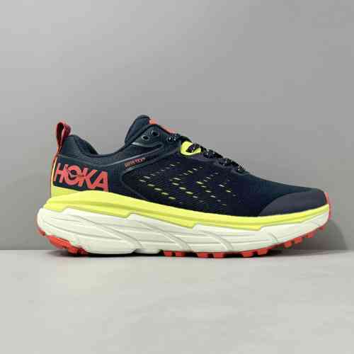 LH版本 挑战者6-蓝绿1116876-0SBT HOKA ONE ONE Challenger ATR 6 越野 织物减震防滑耐磨 低帮跑步鞋 男款 蓝绿