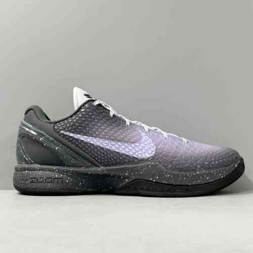 HR版本 科比6 黑紫DM2825-001 Nike Zoom Kobe 6 Protro"EYBL" 时尚百搭 减震防滑耐磨 低帮 篮球鞋 男款 黑紫色