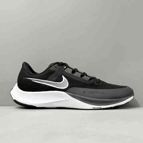 CG版本 黑白CT2405-001 Nike Zoom Rival Fl 3 耐穿 网布橡胶减震防滑透气包裹性 低帮 Air Zoom 训练跑步鞋 男女同款 黑