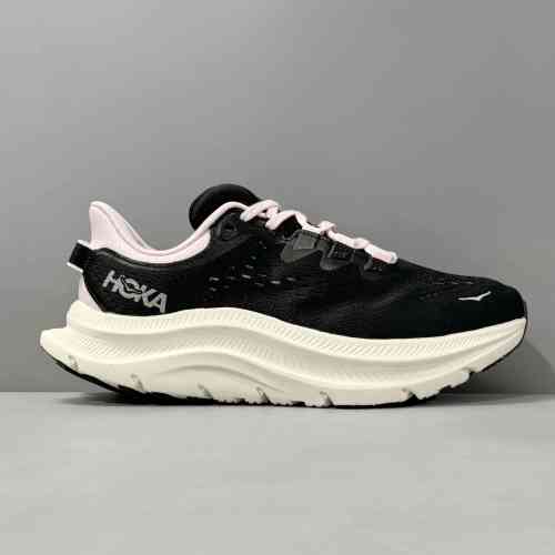 LH版本 卡瓦纳2代-黑粉1147913-ONL HOKA ONE ONE KAWANA 2 舒适百搭 防滑耐磨低帮 训练鞋 女款 黑色