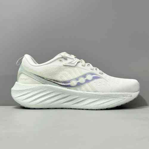 LG版本 白绿S10964-245 索康尼Saucony TRIUMPH 22 旗舰级缓震 慢跑训练减震低帮跑步鞋 女款 白绿