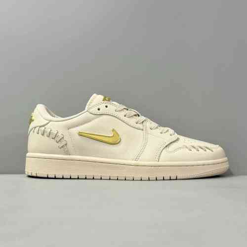 CG版本 灰金FN5032-200 Jordan Air Jordan 1 Low 耐磨透气 低帮 复古篮球鞋 女款 灰金