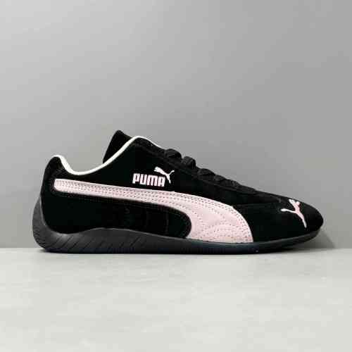 PP版本 黑粉398846-09 PUMA Speedcat OG 舒适百搭 防滑耐磨 低帮 生活休闲鞋 男女同款 黑粉