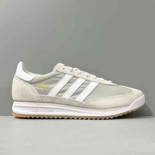 AW版本 灰白JI1281 阿迪达斯三叶草adidas originals SL 72 RS 休闲舒适 柔软 低帮板鞋 男女同款 灰白蓝