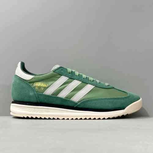 AW版本 绿色IH8016 阿迪达斯三叶草adidas originals SL 72 RS 舒适百搭 防滑耐 低帮 生活休闲鞋 男女同款 绿色