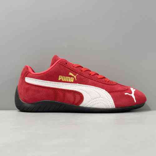 YH牛皮绒版本 红色398846-02 Speedcat OG 防滑耐磨 低帮 训练鞋 生活休闲鞋赛车鞋 男女同款 红色