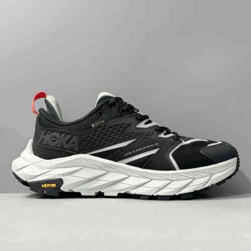 DS版本 卡帕-联名黑白1155397-JTB WTAPS x HOKA ONE ONE ORA Luxe 皮革 舒适缓震 防滑耐磨 低帮 生活休闲鞋 男女同款 黑色