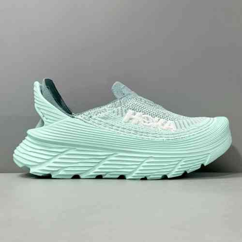 DF版本 一脚蹬-青色11354532-OMSO HOKA NOE NOE Restore TC 舒适百搭 减震防滑 低帮 跑步鞋 男女同款