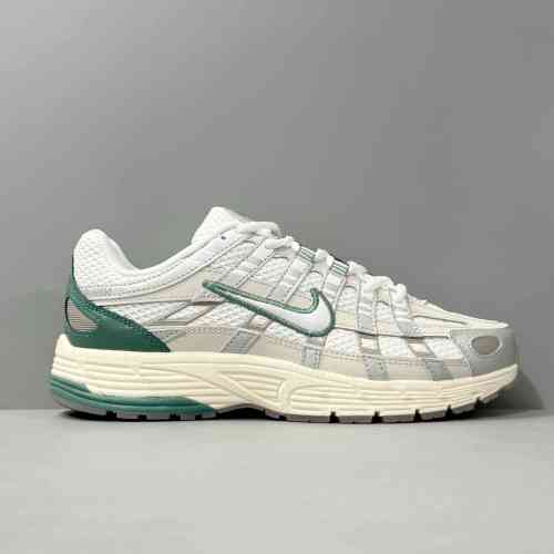 V版顶级 灰绿HF4308-072 Nike P-6000 舒适防滑 低帮 休闲跑步鞋 男女同款 灰绿色