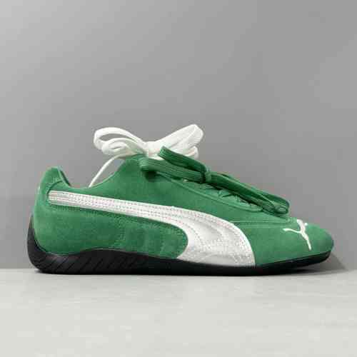 YH版本 绿色 PUMA Speedcat The Open YY 舒适 耐磨 低帮 生活休闲鞋 男女同款