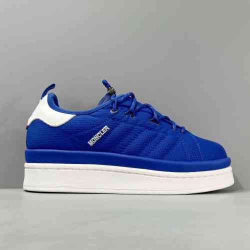 DH版本 蓝色IG7864 Moncler xadidas originals CAMPUS 00s 舒适气质 防滑 低帮 板鞋 男女同款 蓝色