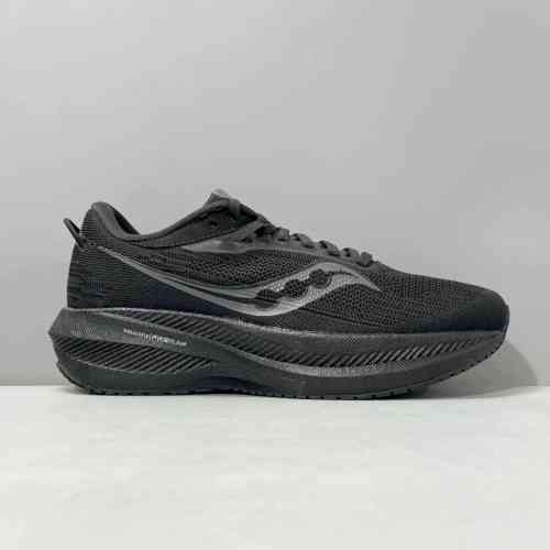 LG版本 黑色S10881-12 索康尼Saucony Triumph 21 系带减震透气 低帮 马拉松跑步鞋 女款 黑色