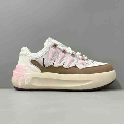 BK版本 白中百/烤椰丝棕F12W431212FBT FILA婓乐 CARROT 2 萝卜鞋2.0 时尚厚底增高可爱 防滑耐磨 低帮 板鞋 女款 白中百/烤椰丝棕