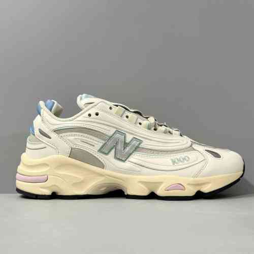 XC版本 白蓝粉M1000WA New Balance 1000系列 舒适运动减震耐磨 低帮休闲跑步鞋 男款