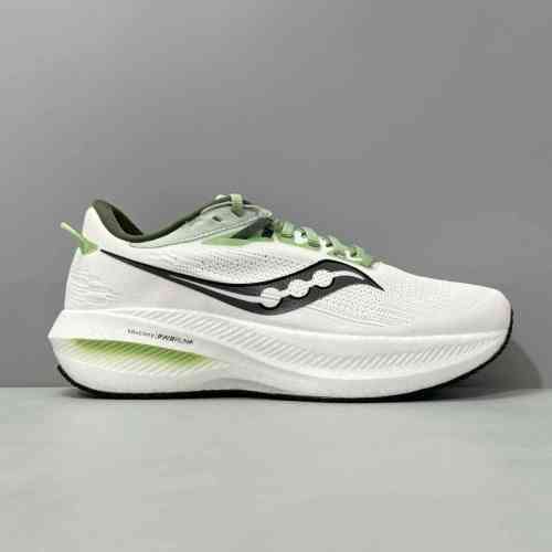 LG版本 白绿黑S20881-31 索康尼Saucony Triumph 21 舒适透气防滑耐磨 低帮 训练跑步鞋 男款 白绿