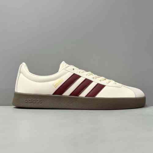 NEO米红JH5062 阿迪达斯三叶草 adidas neo VL Court 2.0 百搭舒适 低帮 板鞋 男女同款 米红