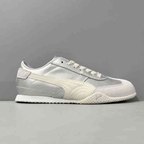 YH版本 UT-银色402186-06 PUMA Bela UT 时尚百搭 舒适防滑 低帮 生活体闲鞋 薄底鞋 男女同款 银色