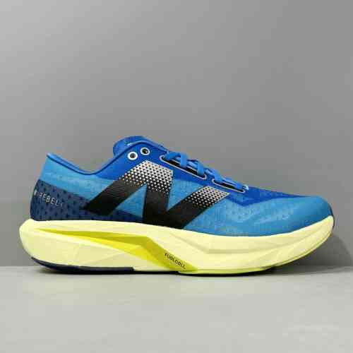 VK版本 蓝色MFCXLQ4 New Balance FuelCell Rebel V4 防滑 低帮 跑步鞋 男款 蓝色