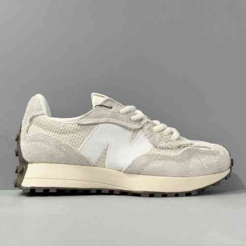GS版本 米白U327WVA New Balance NB 327 舒适百搭耐磨透气 低帮 体闲跑步鞋 男女同款 米白