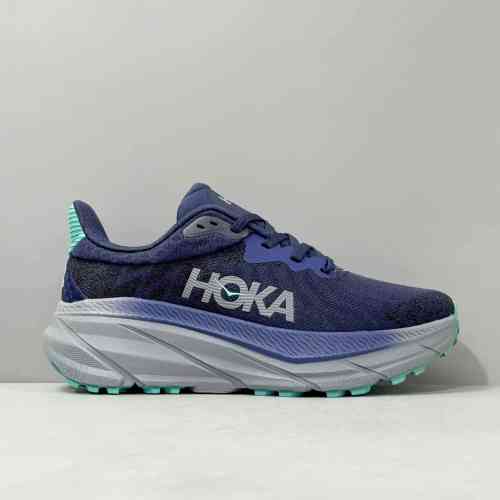 DH版本 挑战者7-蓝色1134498-BBSBL HOKA ONE ONE Challenger ATR 7 防滑减震耐磨 低帮跑步鞋 女款 蓝色