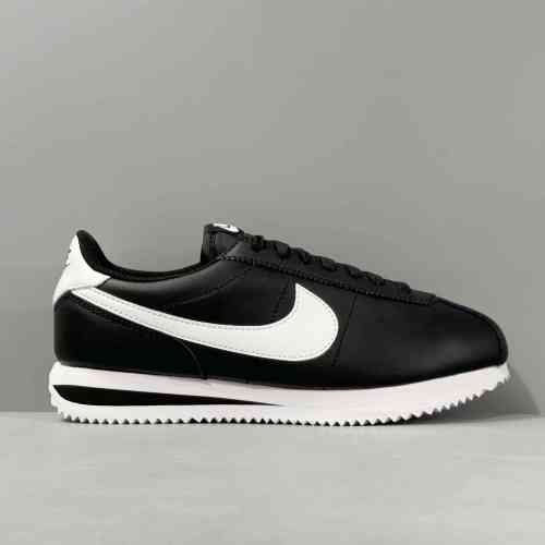 C2版本 黑白DM4044-001 Nike Cortez 织物 舒适轻便 防滑耐磨透气 低帮生活休闲鞋 男款 黑白