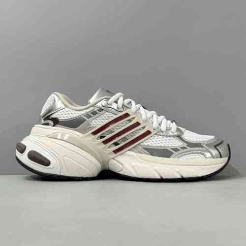 LZ版本 白银红IH3382  阿迪达斯 三叶草 adidas Originals Adistar XLG 舒适百搭老爹鞋 皮革减震 低帮 休闲跑步鞋 网布男女同款