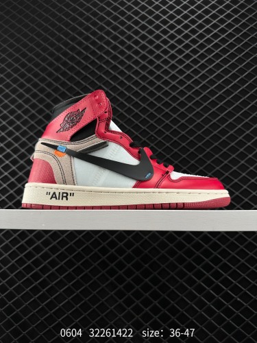 110 乔丹Air Jordan 1 Retro High OG”The Ten/Chicago“AJ1代经典复古高帮百搭文化运动篮球鞋 货号：AA3834-101 编码：32261422  Size