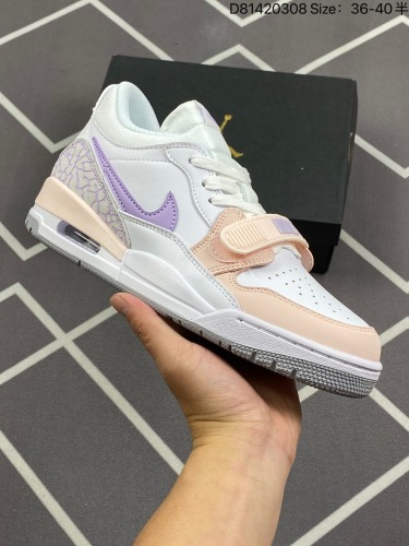 210公司级✅Air Jordan Legacy AJ312 鞋身采用了皮革材质打造 横跨鞋面的魔术贴十分吸睛 侧面的Swoosh Logo的一部分被鞋面遮挡了一部分 颇具玩味 魔术贴上标有NK标