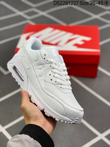 140 ✅耐克NIKE AIR MAX 90 AJ1285 CN8490 复古元年气垫缓震舒适男子跑步鞋休闲男鞋运动鞋ID：D52281227