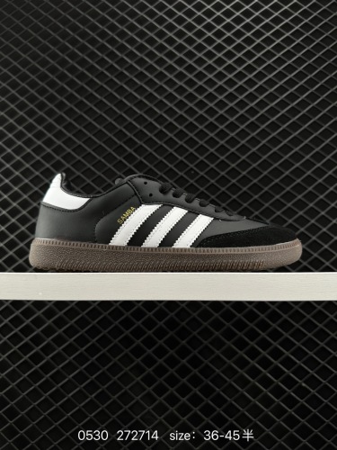 70 ✅阿迪达斯三叶草Adidas Originals Samba Vegan OG桑巴舞系列绅士德训足球风百搭低帮休闲运动板鞋 货号:FW2427 尺码：36 36⅔ 37⅓ 38 38⅔ 39⅓