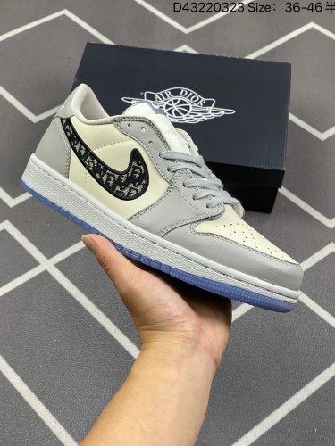 合集1 110耐克Nike Air Jordan 1 Low AJ1乔丹一代低帮经典复古文化休闲运动篮球鞋D43220323 Size：36-46半