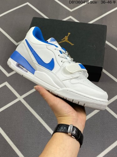 180Air Jordan Legacy 312 Low 低帮 白蓝 AJ312 乔丹312代 aj312 乔312 低邦 蓝白 乔丹篮球鞋系列 号称 “最强三合一” 的Air Jordan Le