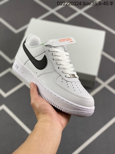110 公司级 耐克Nike Air Force 1 Low 空军一号低帮休闲板鞋 打造纯正空军版型#专注外贸渠道 全掌内置蜂窝气垫 #原盒配件 原厂中底钢印 拉帮完美 码数：35.5 36 36