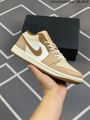 160Air Jordan AJ1 Low 低帮 褐色 HF5753-221 全新流水线出品 DT版本唯一平替选择 市场第二梯队最强版 全部原鞋开发 原楦原纸板开发 全鞋电脑针车 原厂内置全掌气垫