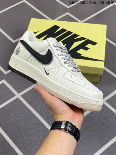 120 AF1耐克 Nike Air Force 1 ‘07 Low 空军一号 2024年新年款 厚底增高百搭运动板鞋 原楦头原纸板 打造纯正空军版型，专注外贸渠道 全掌内置蜂窝气垫 原盒配件 原